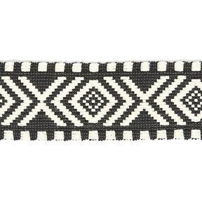 Webband Ikat-Inuit | 4 - schwarz/natur, 