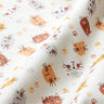 Cretonne Katzengesichter – weiss,  thumbnail number 2