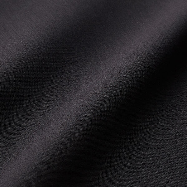 Stretch Popeline Uni – schwarz, image number 2