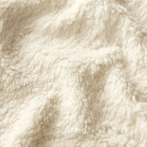 Sherpa Baumwoll-Mix Uni – wollweiss, 