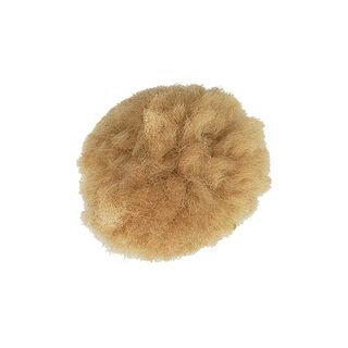 Pompon Set [ 12 Stück / Ø25 mm  ] – beige, 