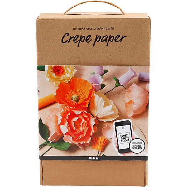 DIY-Lernset Blumen aus Krepppapier, image number 1