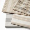 Dekostoff Canvas Streifenmix recycelt – grau,  thumbnail number 5