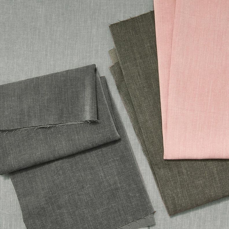 Polsterstoff Chenille-Gewebe – hellgrau,  image number 4