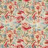 Dekostoff Gobelin traumhafte Blumen – hellbeige/rot,  thumbnail number 1