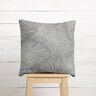 Dekostoff Jacquard Blätterkonturen – grau,  thumbnail number 7