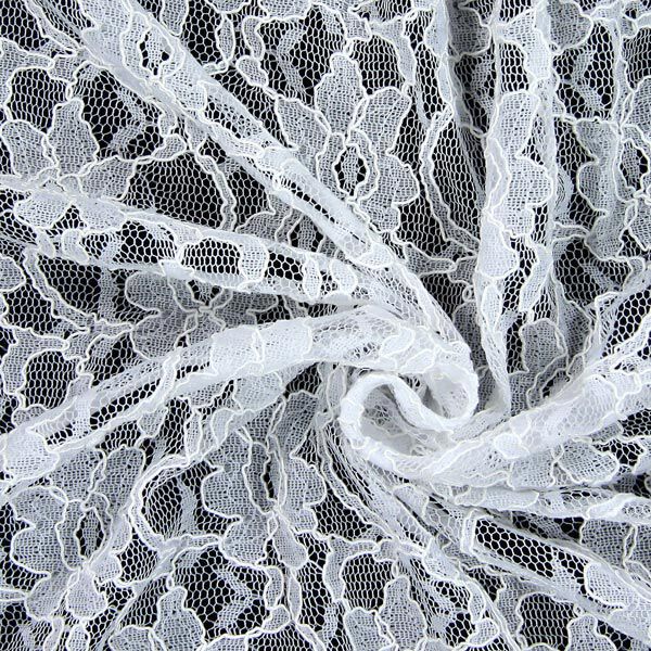 Spitze klassisch - weiss | Reststück 50cm
