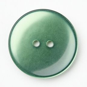 2-loch-Knopf glänzend [Ø 25 mm] – tannengrün, 