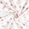 Baumwollpopeline zarte Rosen – rot/weiss,  thumbnail number 3