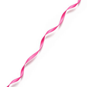 Satinband [3 mm] – intensiv pink, 
