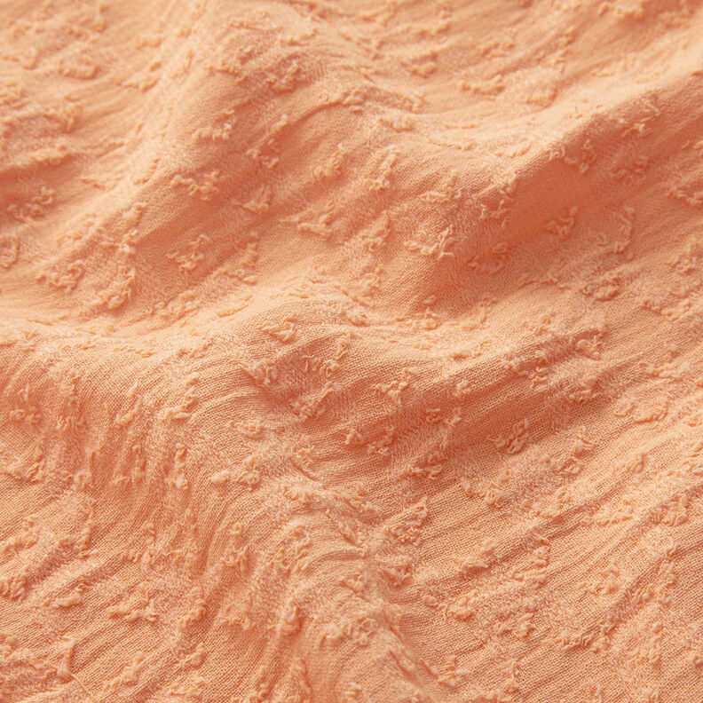 Jacquard Dobby Hahnentritt – apricot,  image number 4