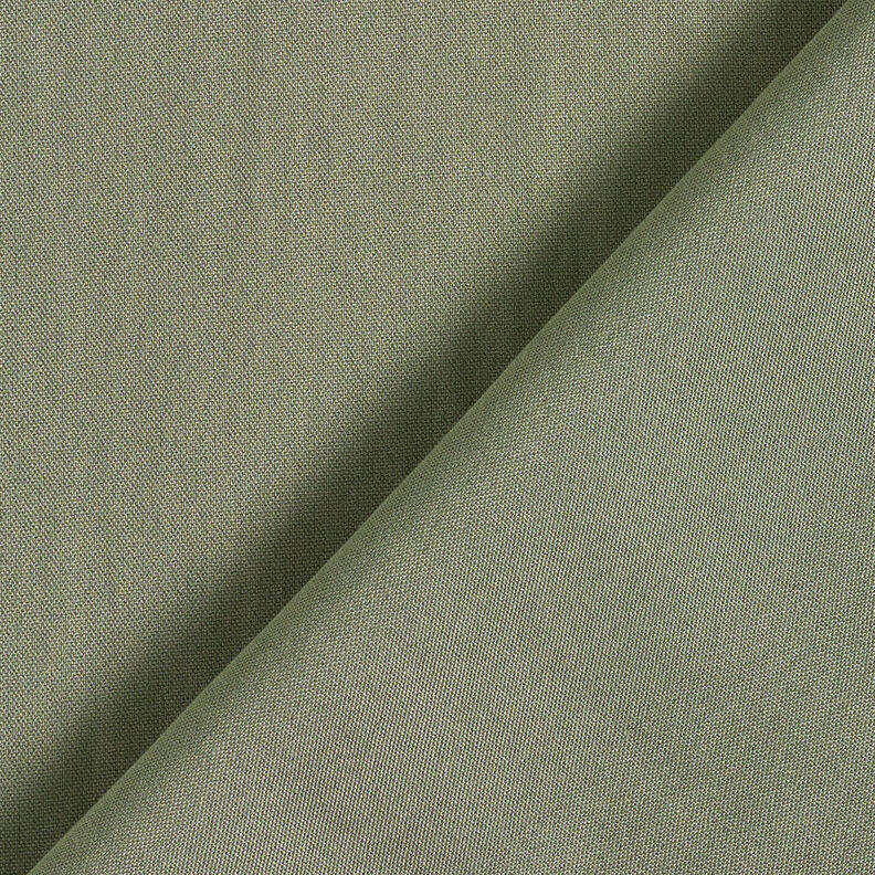 Viskosestoff Uni – khaki,  image number 3