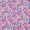 Baumwollpopeline Blumen | Poppy Fabrics – rotlila,  thumbnail number 1