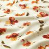 Viskose-Leinen-Mix Aquarellblumen – natur/terracotta,  thumbnail number 2