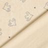 Frotteejersey Vögelchen – mandel,  thumbnail number 4