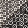 Chiffon Blumenornamente – schwarz/weiss,  thumbnail number 4