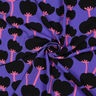 LENZING™ ECOVERO™ Viskosestoff Poppies | Nerida Hansen – lila/schwarz,  thumbnail number 3