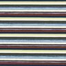 Viskosejersey bunte Streifen mit Glitzer – marineblau/lindgrün,  thumbnail number 1