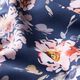 Softshell Aquarell-Blumen – marineblau,  thumbnail number 2