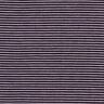 Feinstrick schmale Streifen – pflaume/weiss,  thumbnail number 1