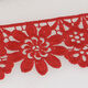 Blumenspitzenband  – rot,  thumbnail number 1