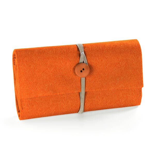 Filz 90cm / 3mm stark – rotorange,  image number 4
