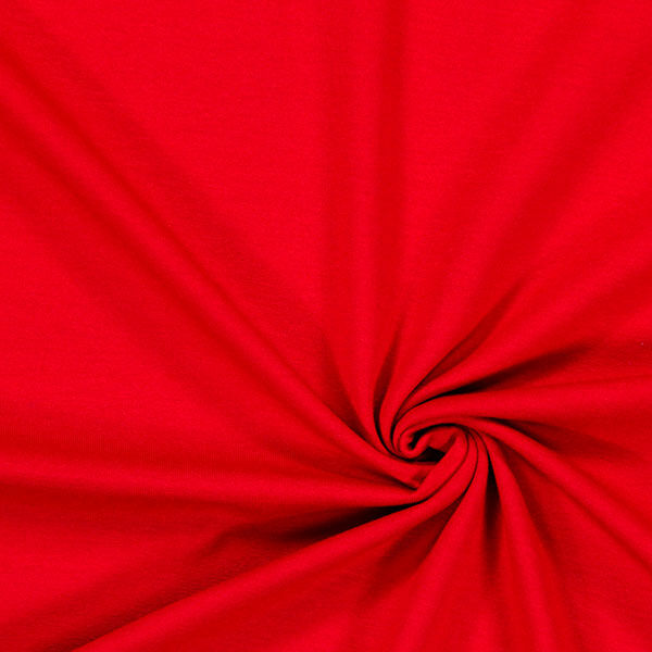 Viskose Jersey Medium – signalrot | Reststück 100cm