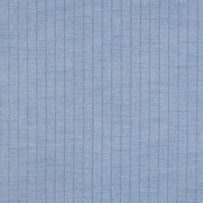 Baumwollstoff Lurex Streifen &ndash; blau, 