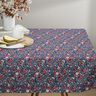 Baumwollstoff Cretonne gemischte Blüten – nachtblau,  thumbnail number 7