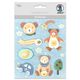 3D-Sticker Teddy  – Farbmix,  thumbnail number 1