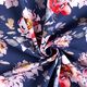 Softshell Aquarell-Blumen – marineblau,  thumbnail number 3