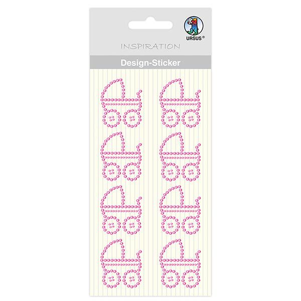 Design Sticker Baby Girl [ 8 Stück ] – rosa,  image number 1