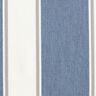 Outdoorstoff Canvas feine Streifen – wollweiss/blaugrau,  thumbnail number 1