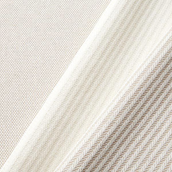 Dekostoff Jacquard dezente Streifen – dunkelbeige