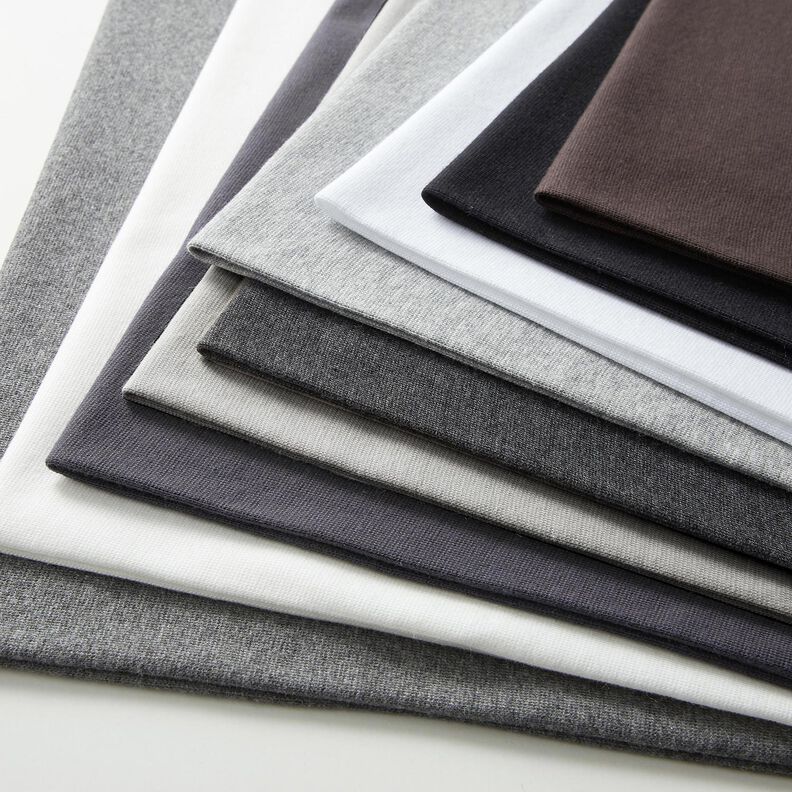 Bündchenstoff Uni – jeansblau, image number 7