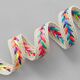 Dekoband mit Fischgät-Muster [ 20 mm ] – beige/neonpink,  thumbnail number 1