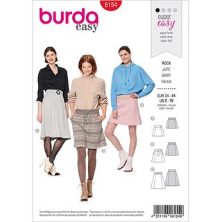 Rock, Burda 6154 | 34-44, 