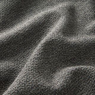 Polsterstoff Chenille-Effekt – dunkelgrau, 