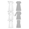 Plus-Size Kleid | Burda 6680 | 46-60,  thumbnail number 5