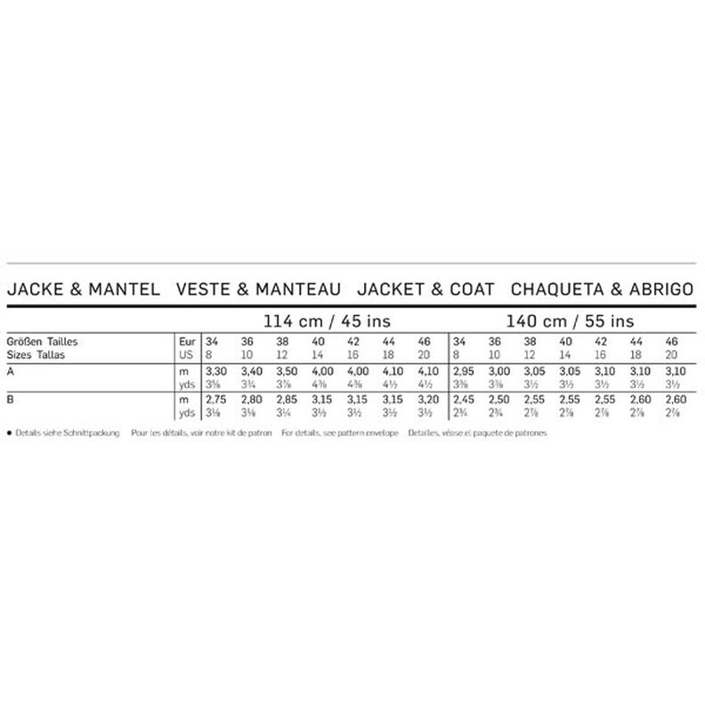 Jacke / Mantel | Burda 6736 | 34-46,  image number 5