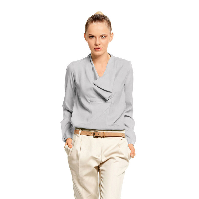 Viskosestoff gewebt Fabulous – silber,  image number 7