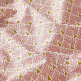 Beschichtete Baumwolle Fächer – rosa, 