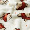 Kuschelfleece Doubleface freundliche Füchse – wollweiss/braun,  thumbnail number 2