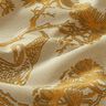 Dekostoff Canvas chinesischer Kranich - beige/currygelb,  thumbnail number 2