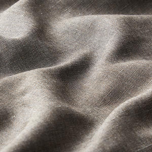 Chambray Viskose-Leinen-Mix – schlamm, image number 2
