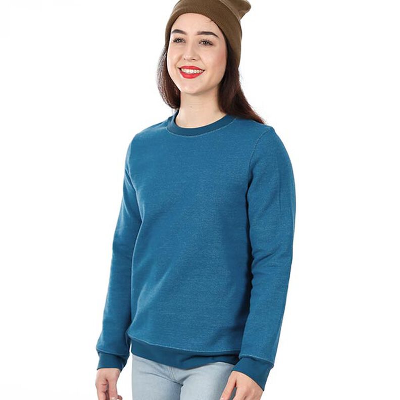 FRAU DENIZ zeitloser Sweater mit Bündchen | Studio Schnittreif | XS-XXL,  image number 6