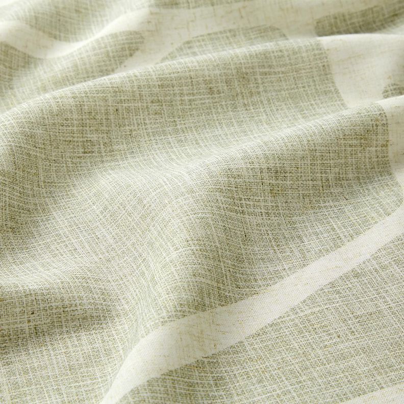 Gardinenstoff Leinen-Mix Formen  – schilf/natur,  image number 2