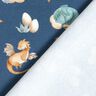 French Terry Sommersweat süße Drachen Digitaldruck – blaugrau,  thumbnail number 4
