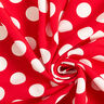 Kreppgewebe Polka Dots [2,5 cm] – rot,  thumbnail number 3