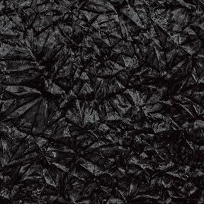 Stretchsamt gecrashed – schwarz, 